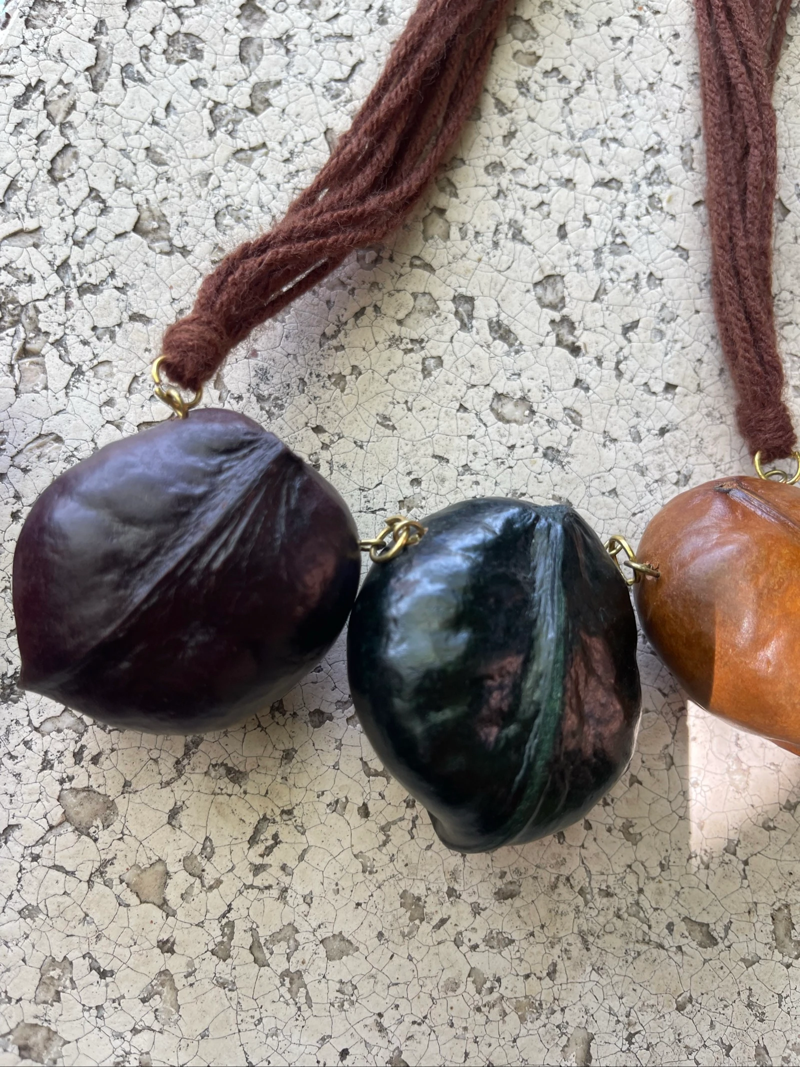 Natural seed necklace – photo 3